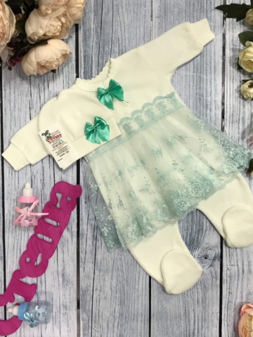 Купить оптом 129. Комбинезон ясельный с шапкой,100% хлопок интерлок в Казани