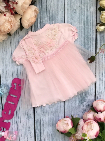 Купить оптом 160 - К/Р. Платье с повязкой на голову,хлопок 100 % интерлок 56,62,68 в Казани